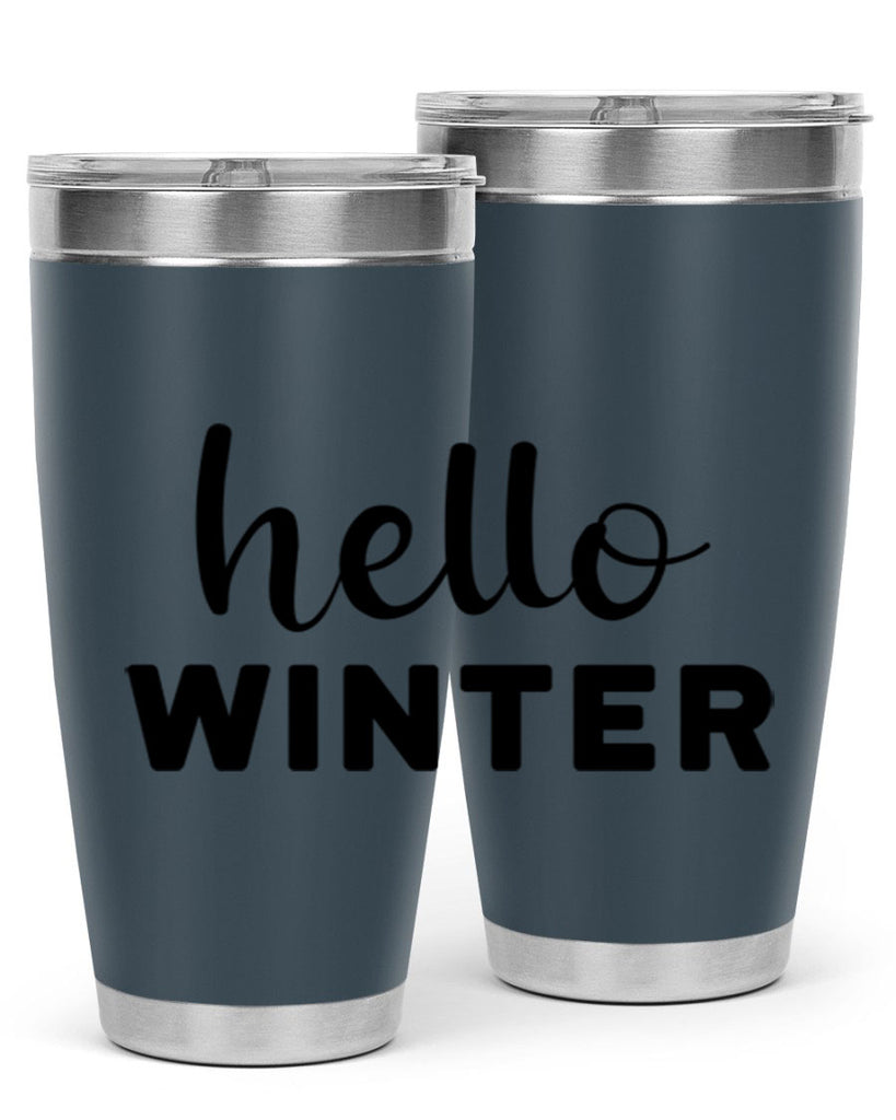 Hello Winter 186#- winter- Tumbler