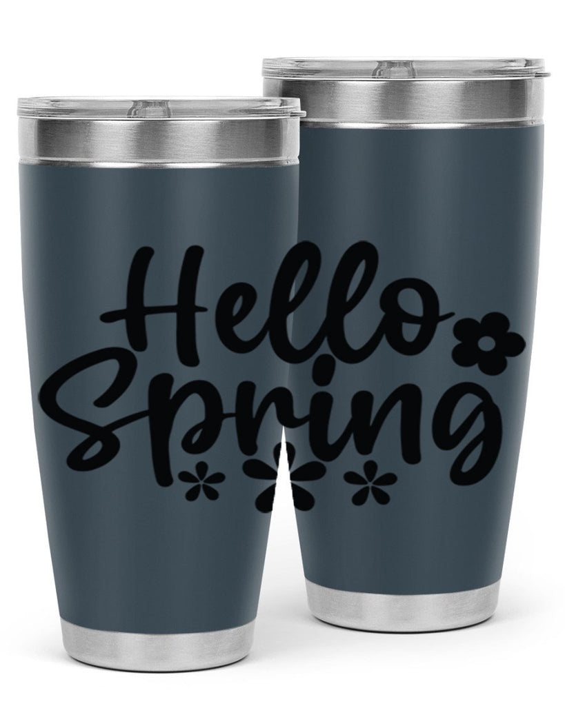 Hello spring  design 232#- spring- Tumbler