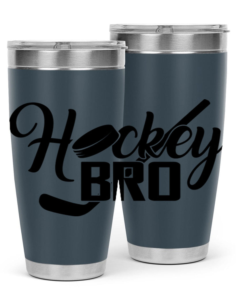 Hockey bro 1190#- hockey- Tumbler