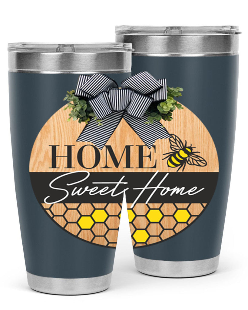 Home Sweet home bee and hive Mockup241#- spring- Tumbler