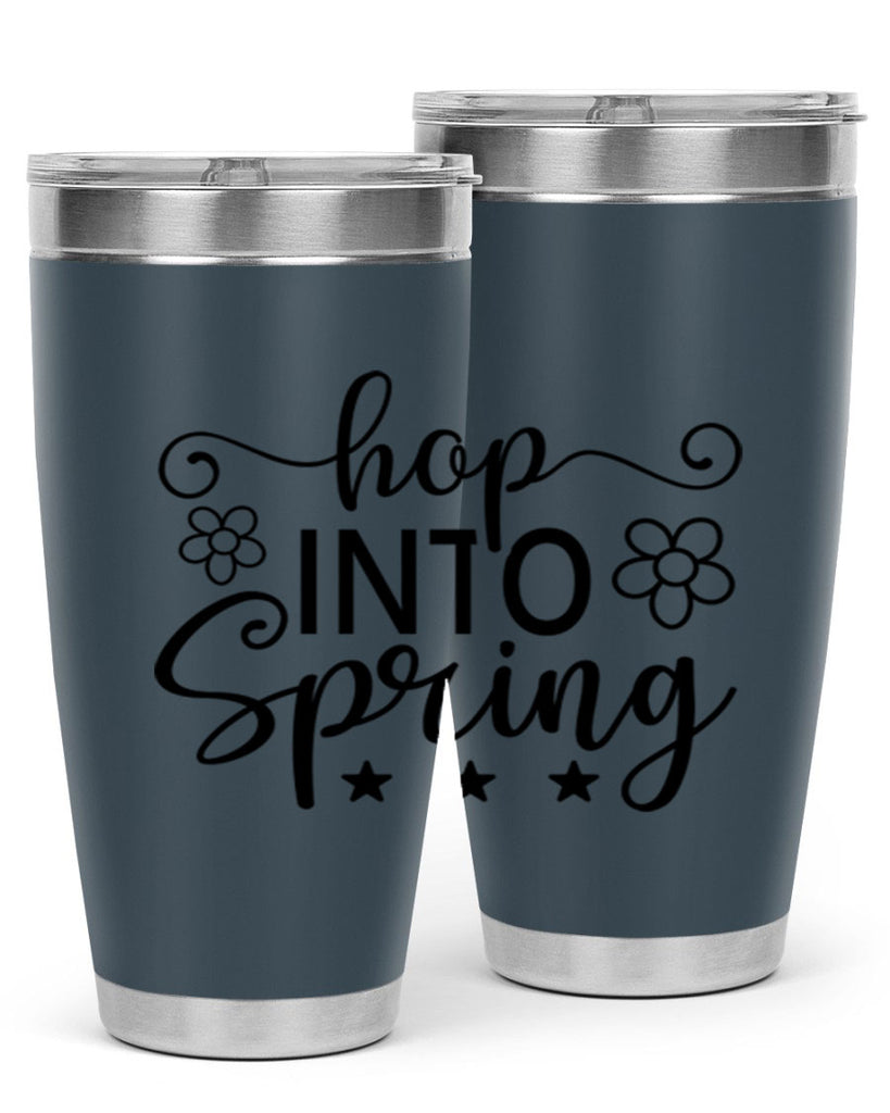 Hop into spring  252#- spring- Tumbler