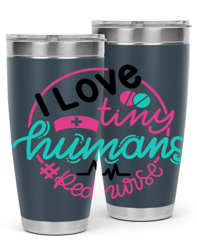 I Love Tiny Humans Red Nurse Style Style 167#- nurse- tumbler