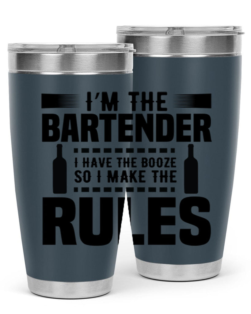 I am the Bartender Style 2#- bartender- tumbler