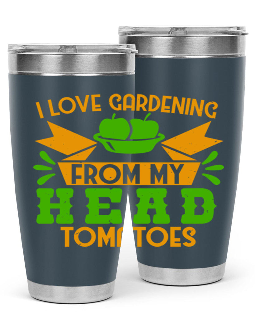 I love gardening from my head tomatoes 54#- farming and gardening- Tumbler