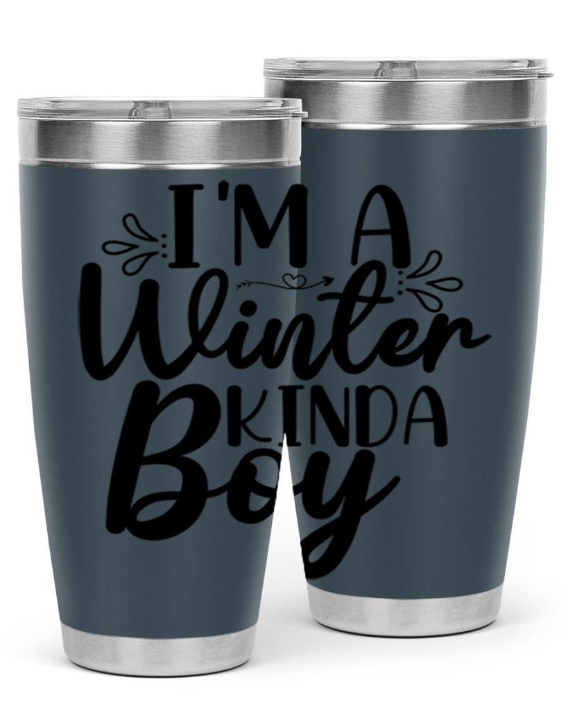 Im A Winter Kinda Boy 238#- winter- Tumbler