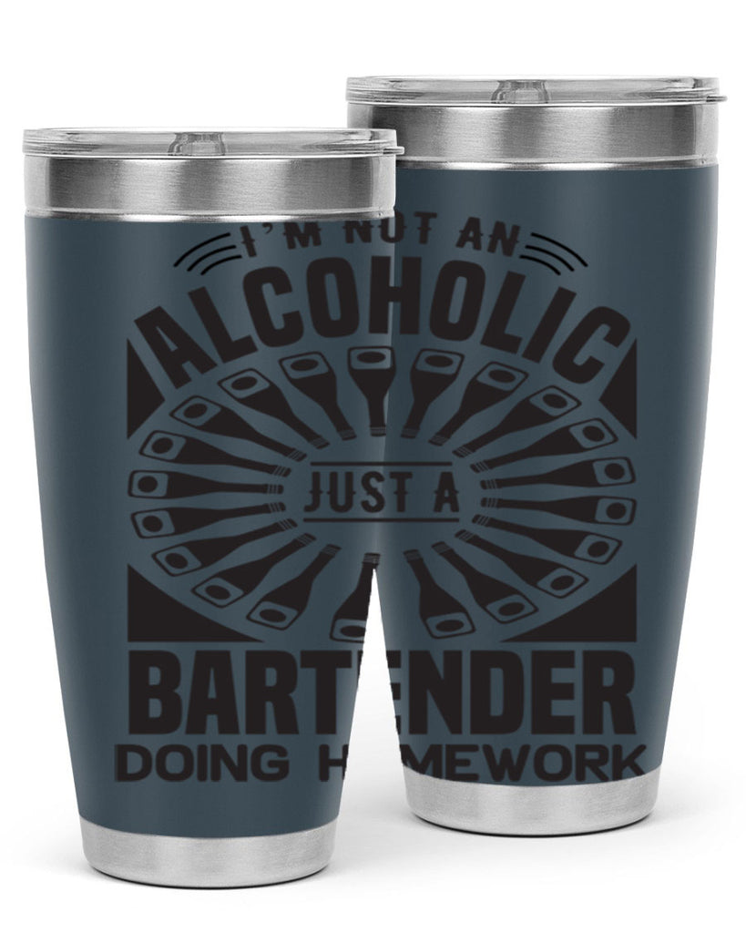 Im not an Style 18#- bartender- tumbler