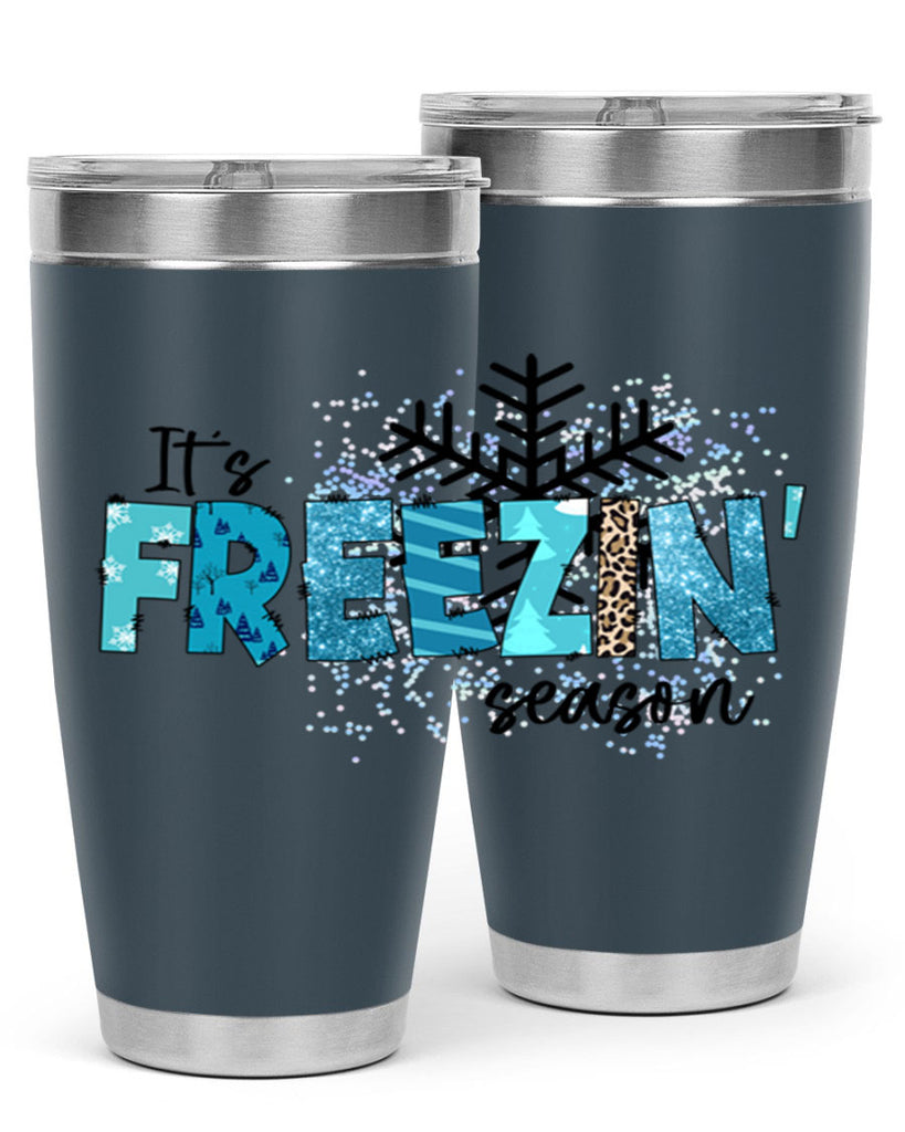 It s freezin season 266#- winter- Tumbler