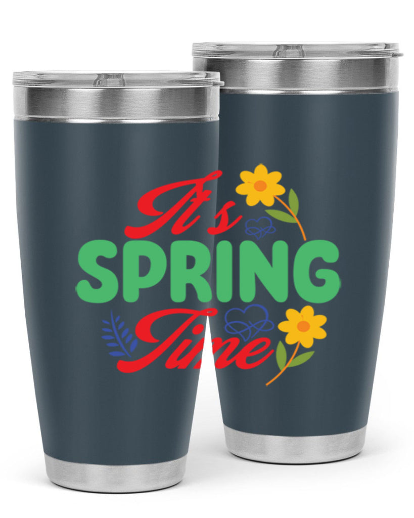 It's Spring Time 277#- spring- Tumbler