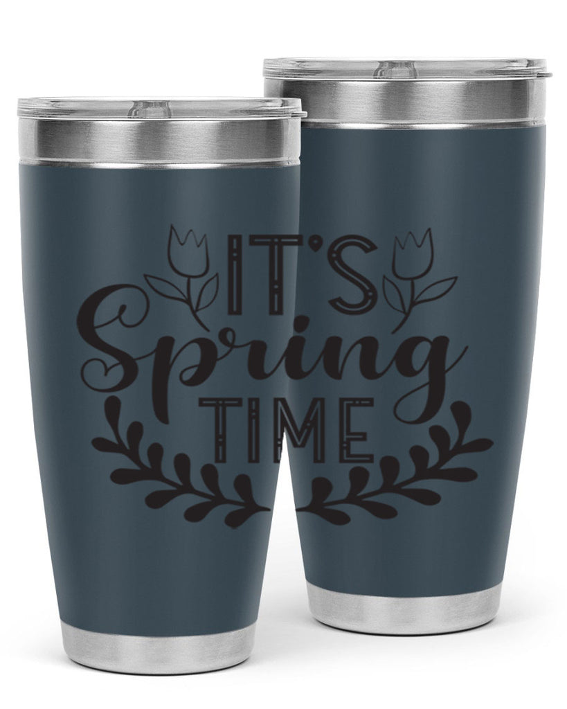 It's spring time281#- spring- Tumbler