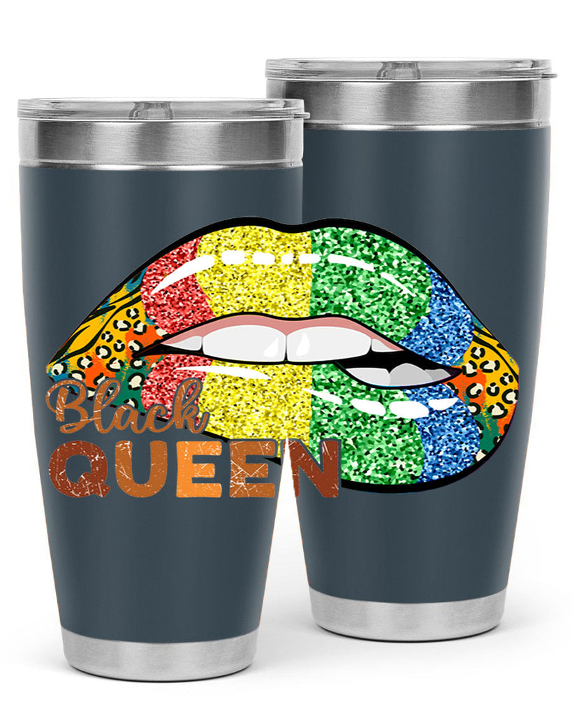 Juneteenth Black Queen Sexy Lip Png 35#- Juneteenth- tumbler