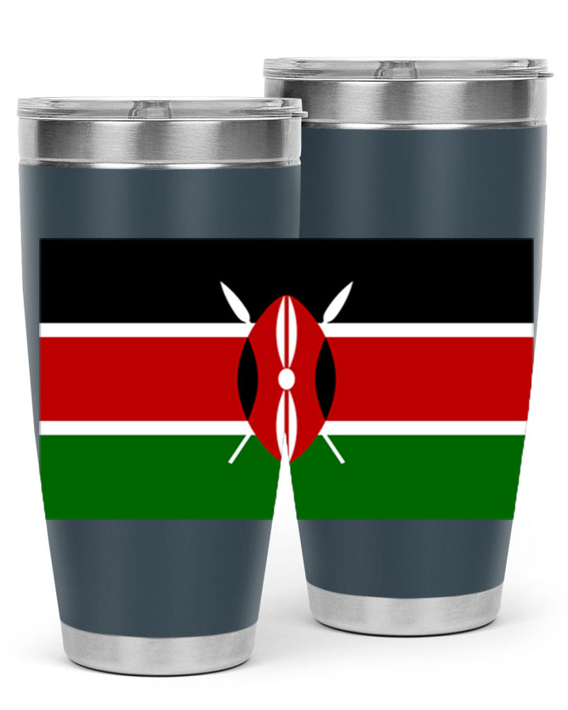 Kenya 110#- world flags- Tumbler
