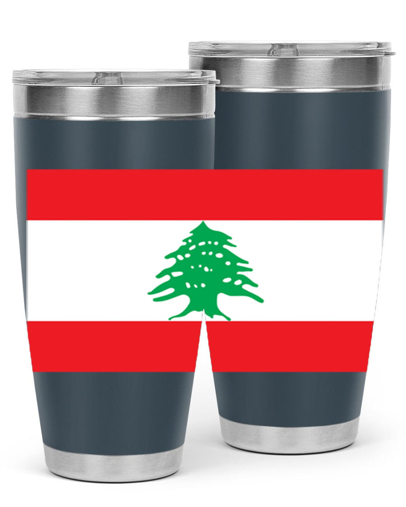 Lebanon 103#- world flags- Tumbler