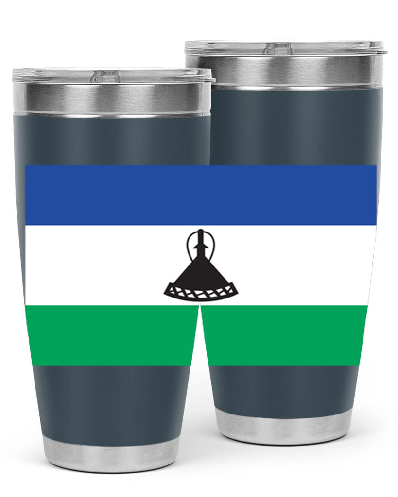 Lesotho 102#- world flags- Tumbler