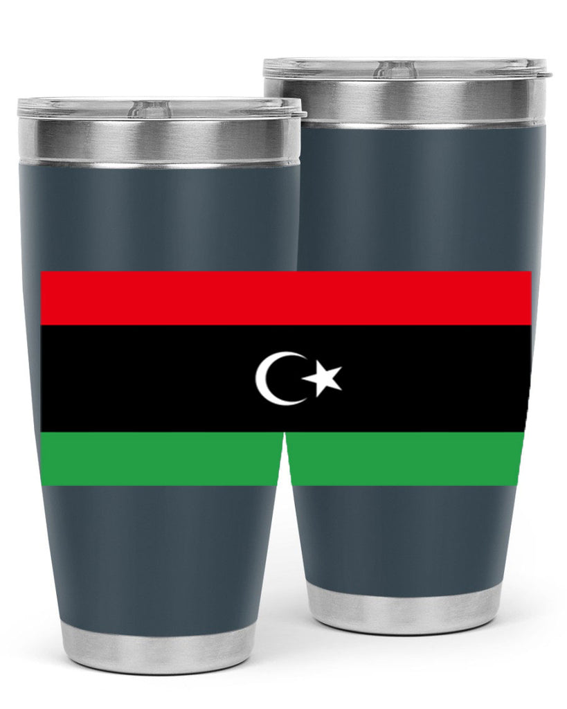 Libya 100#- world flags- Tumbler
