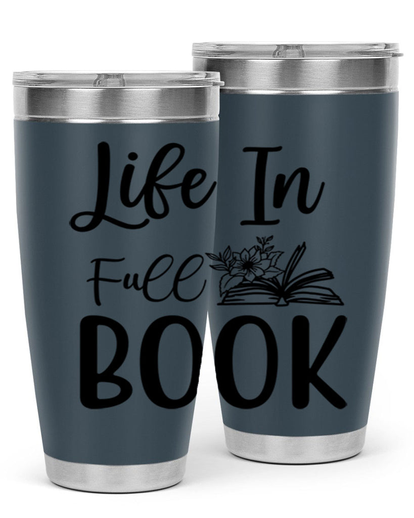 Life In Full Book 297#- spring- Tumbler