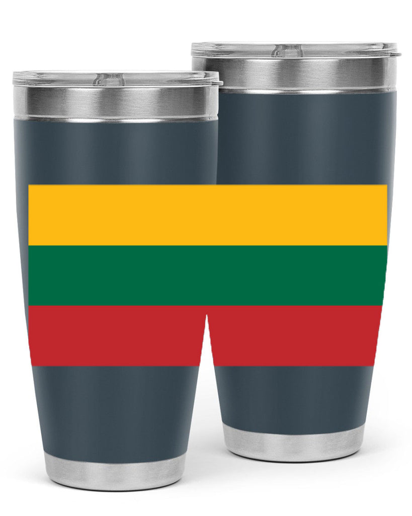 Lithuania 98#- world flags- Tumbler