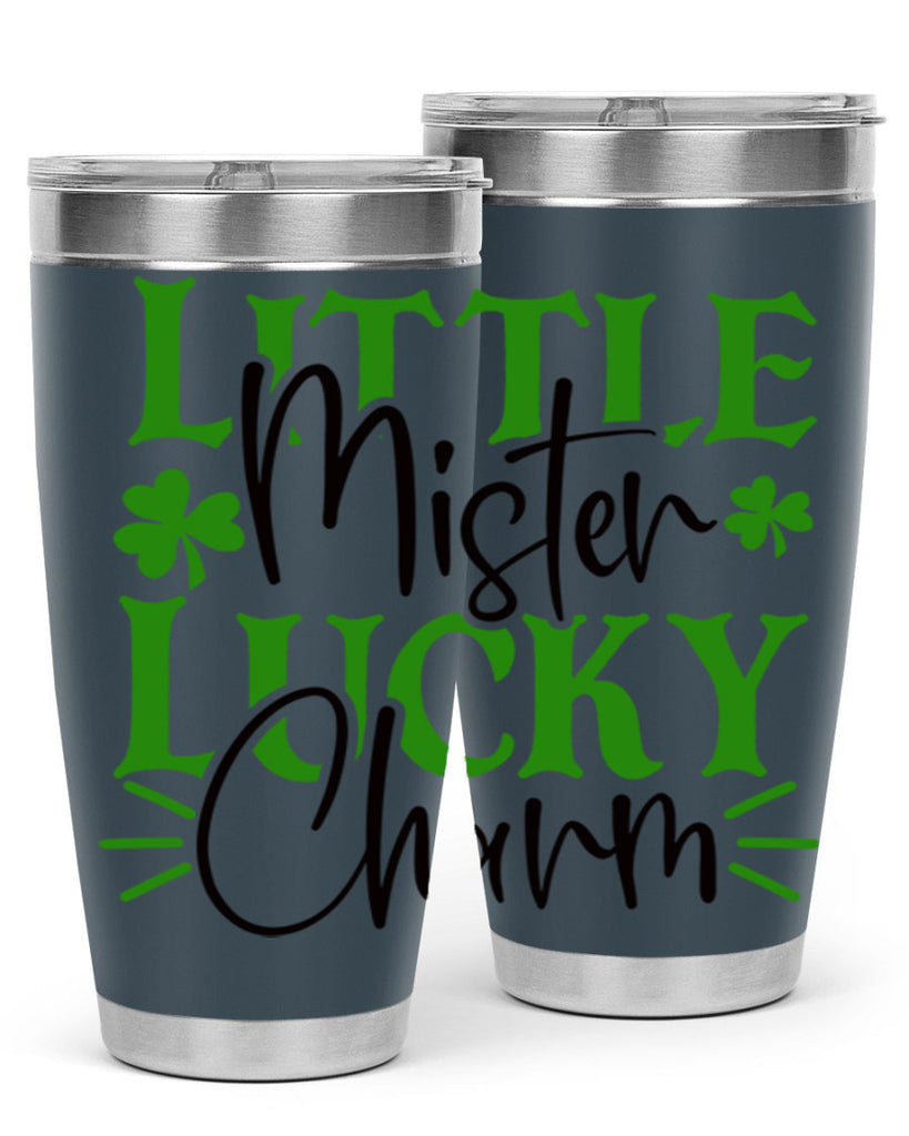 Little Mister Lucky Charm Style 153#- St Patricks Day- Tumbler