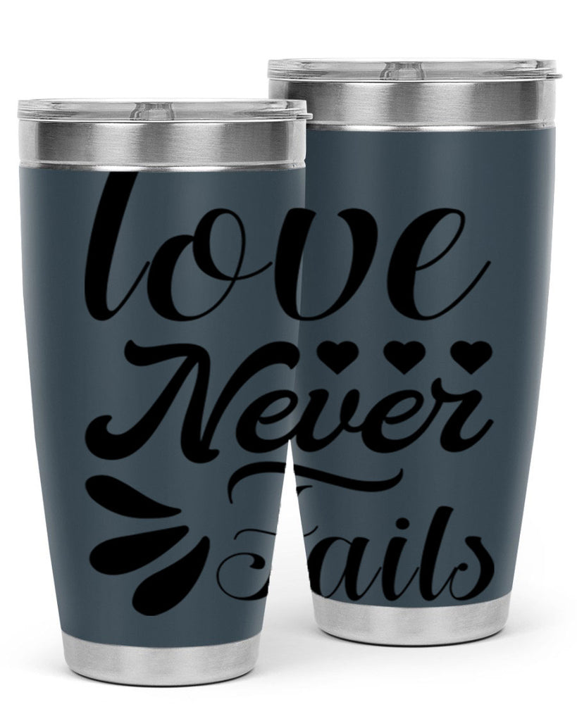 Love Never Fails 316#- winter- Tumbler