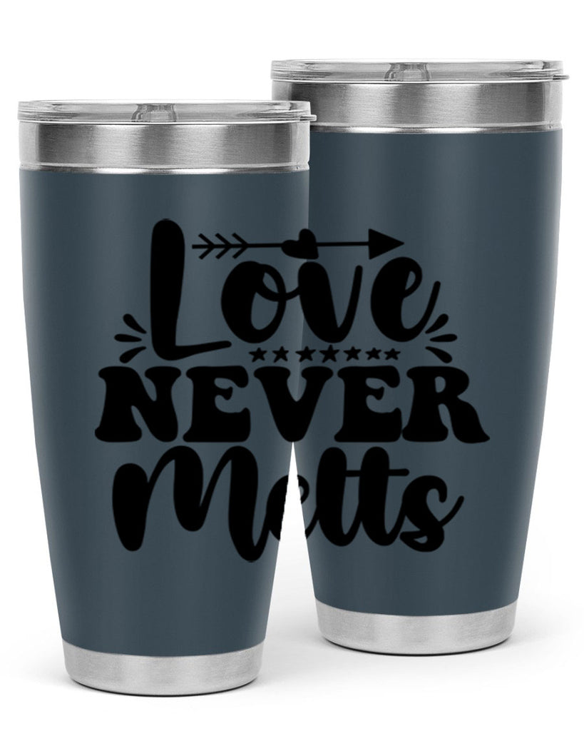 Love Never Melts 310#- winter- Tumbler