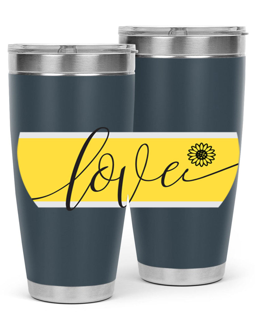 Love and daisy327#- spring- Tumbler