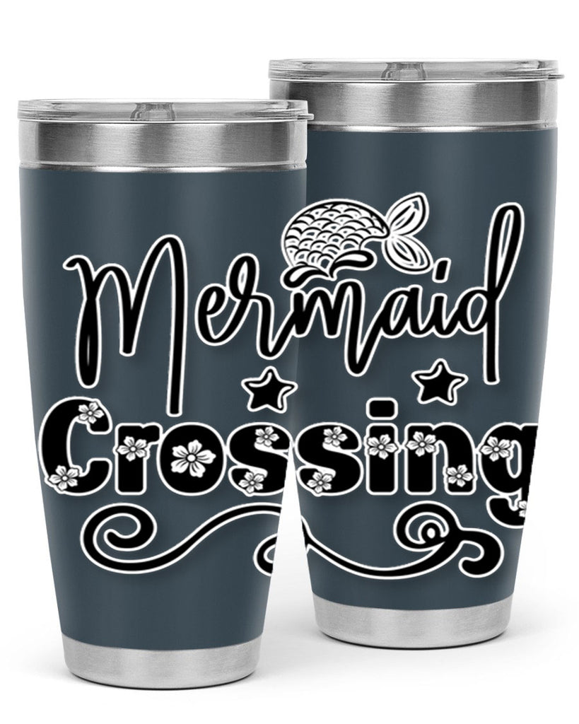 Mermaid Crossing 400#- mermaid- Tumbler