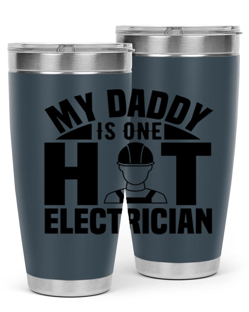 My Daddy Style 24#- electrician- tumbler