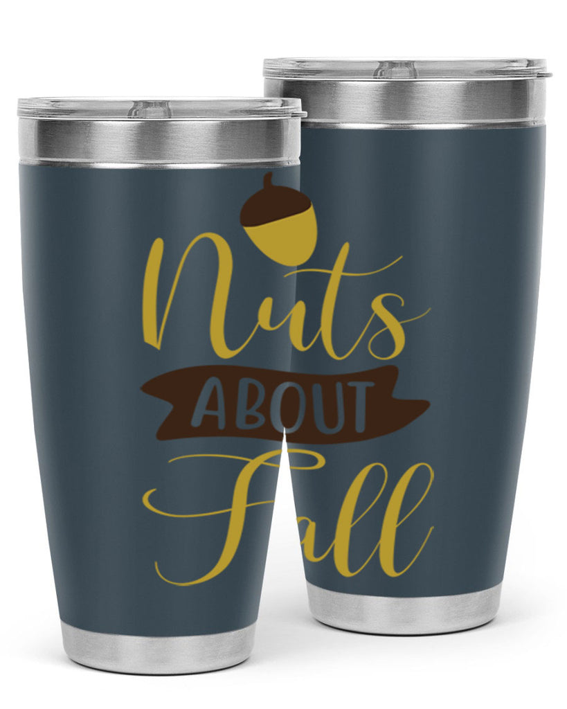 Nuts About Fall 442#- fall- Tumbler