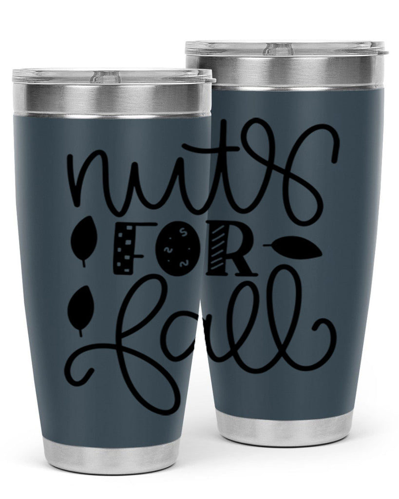 Nuts For Fall 446#- fall- Tumbler