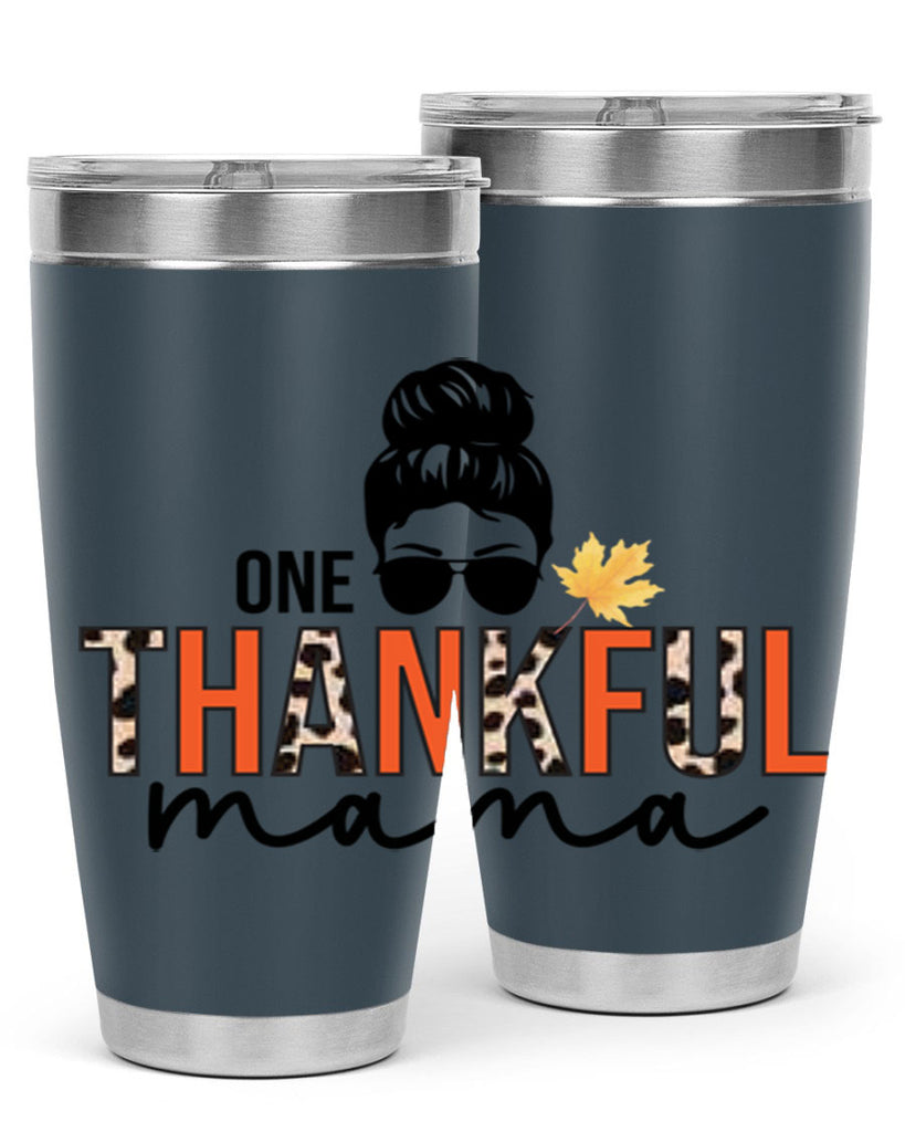 One thankful mama 463#- fall- Tumbler
