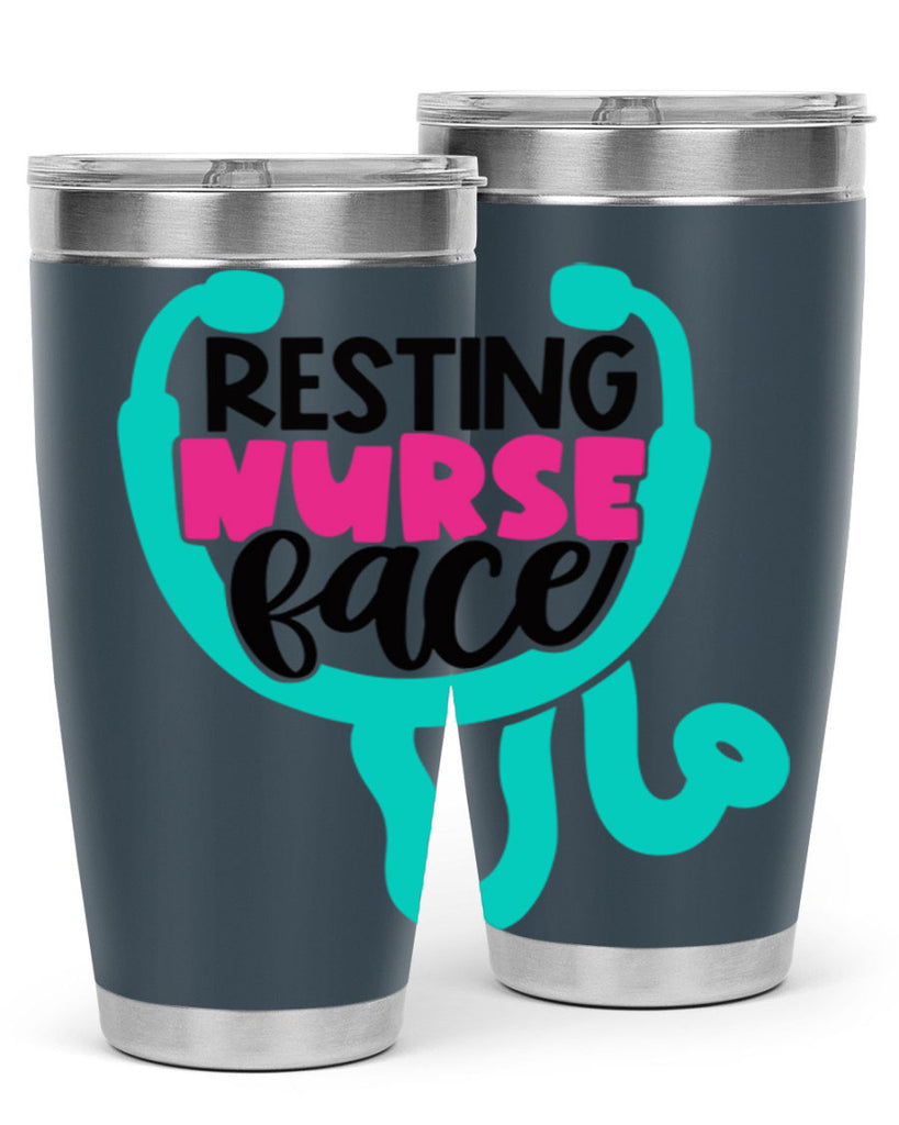 Resting Nurse Face Style Style 57#- nurse- tumbler