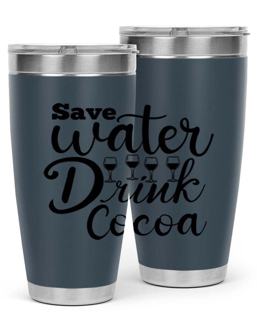 Save Water Drink Cocoa 353#- winter- Tumbler