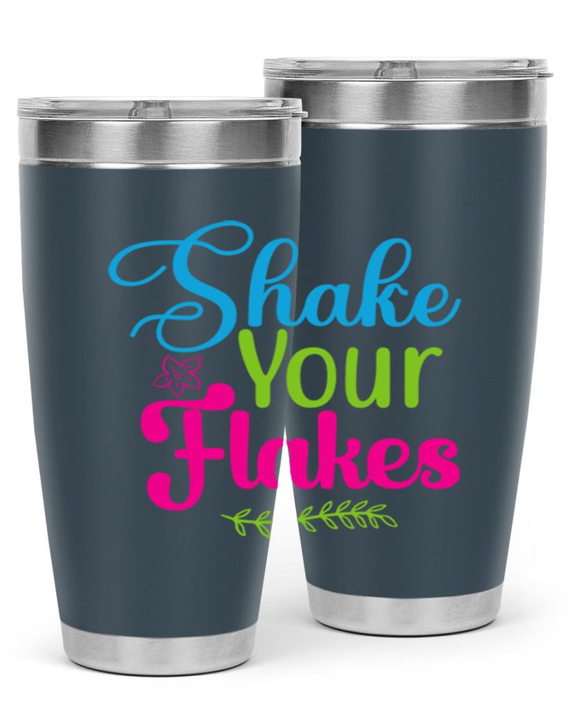 Shake Your Flakes 356#- winter- Tumbler
