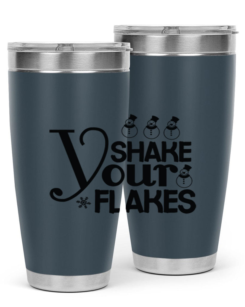 Shake Your Flakes 357#- winter- Tumbler