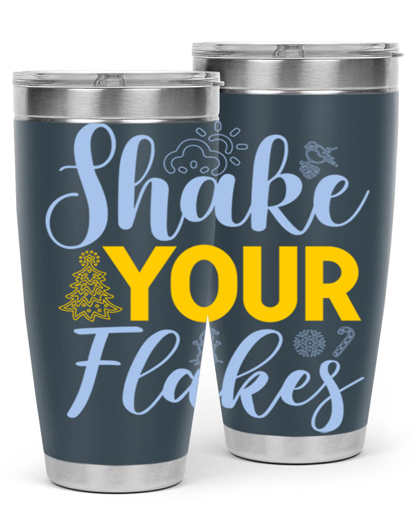 Shake your flakes361#- winter- Tumbler