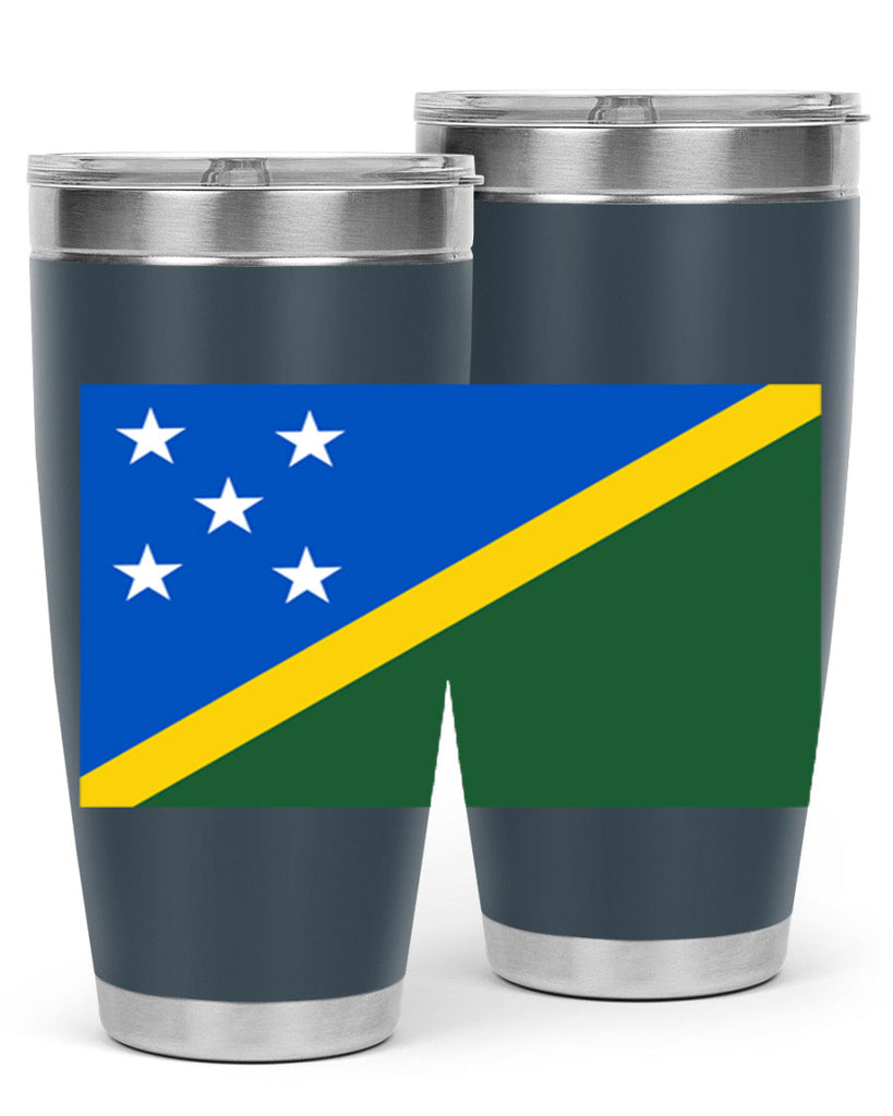 Solomon Islands 38#- world flags- Tumbler