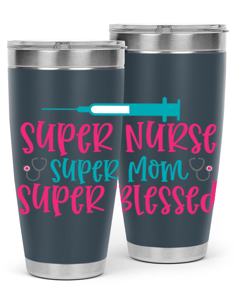 Super Nurse Super Mom Style Style 24#- nurse- tumbler