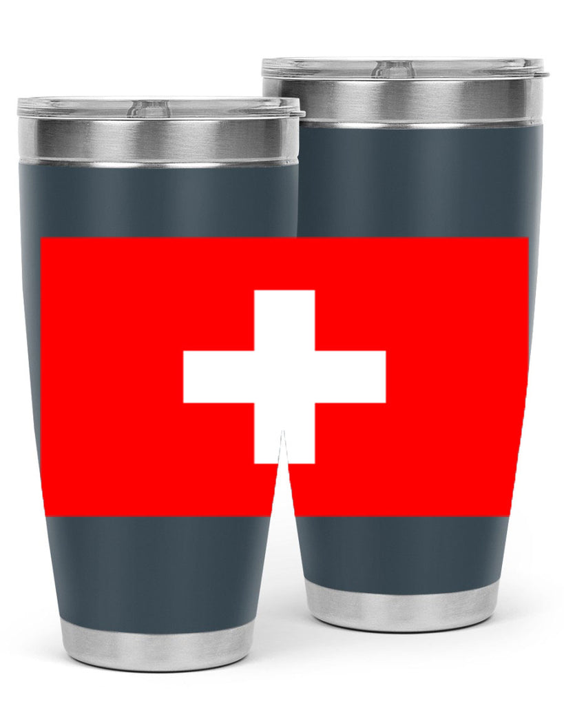 Switzerland 28#- world flags- Tumbler