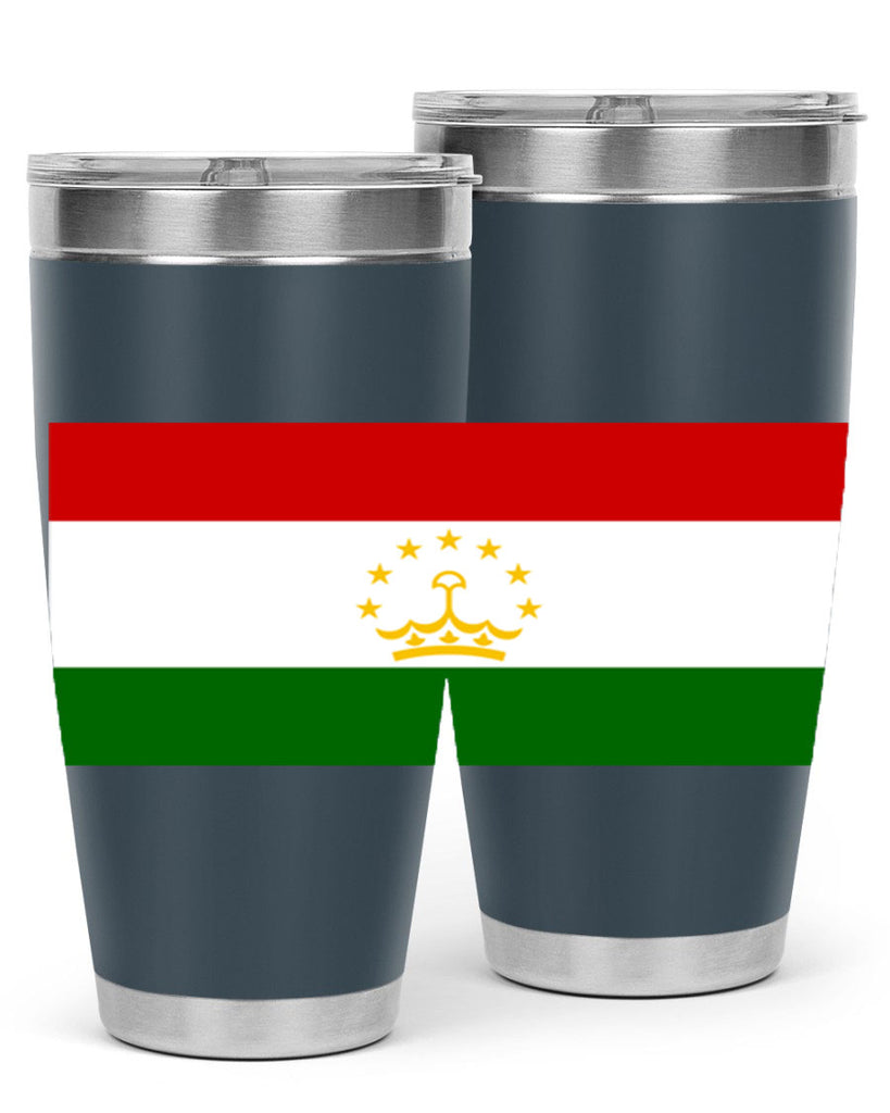 Tajikistan 25#- world flags- Tumbler