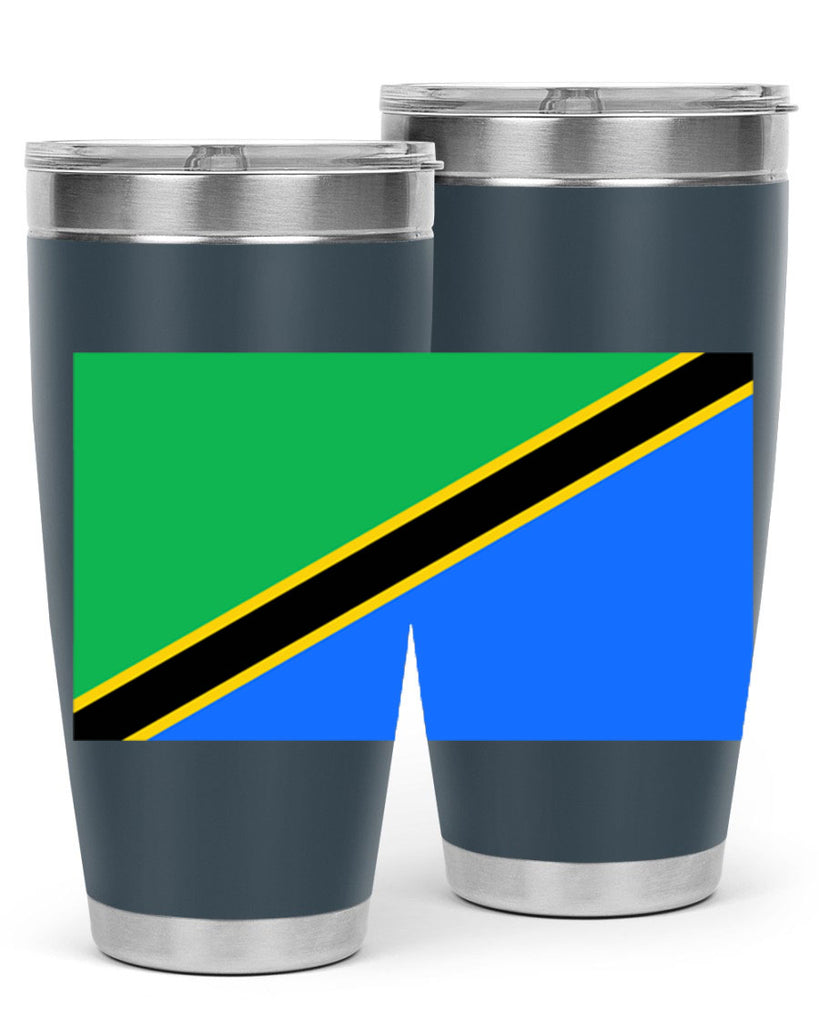 Tanzania 24#- world flags- Tumbler