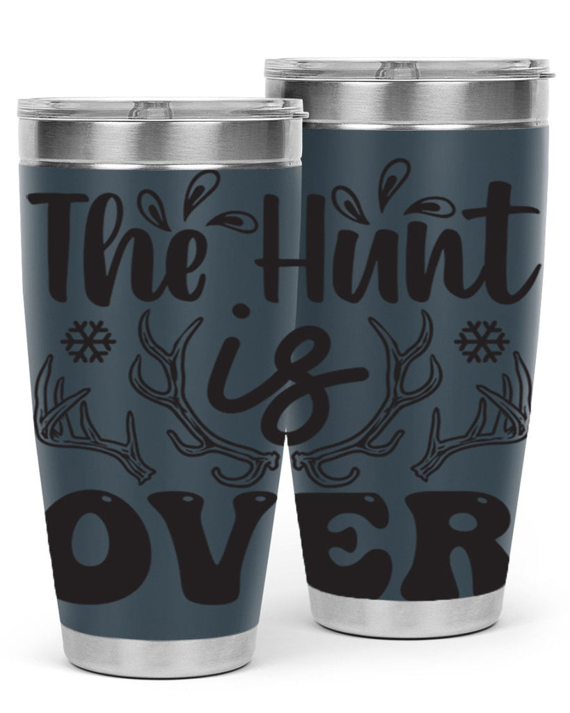 The hunt is over 403#- winter- Tumbler