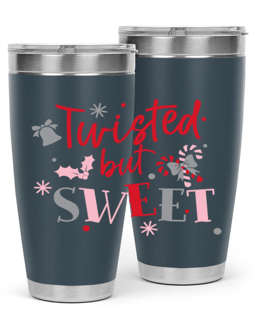 Twisted but sweet 424#- winter- Tumbler