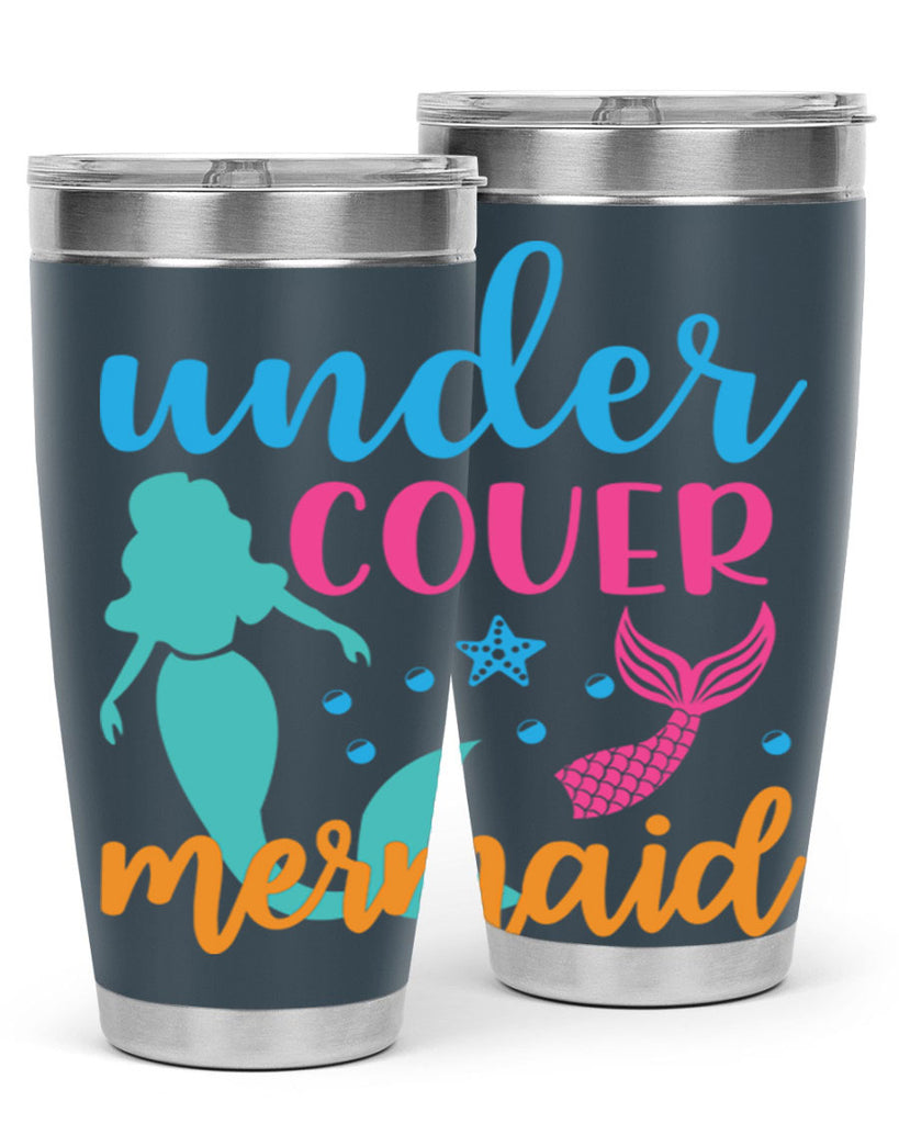 Under Cover Mermaid Design 654#- mermaid- Tumbler