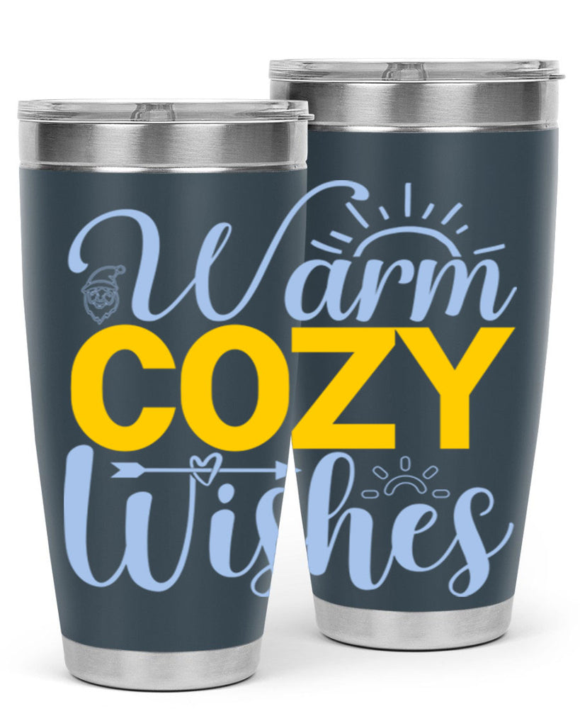 Warm cozy wishes447#- winter- Tumbler