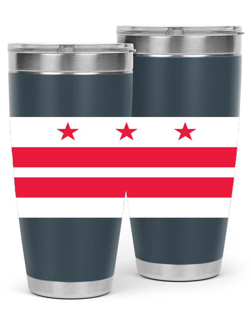 Washington DC 5#- Us Flags- Tumbler