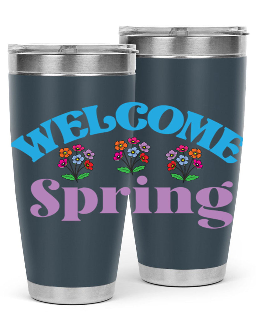 Welcome Spring  600#- spring- Tumbler