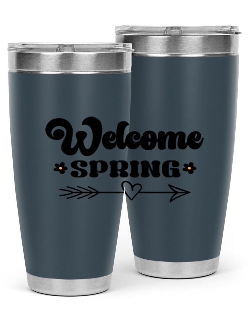 Welcome spring  596#- spring- Tumbler