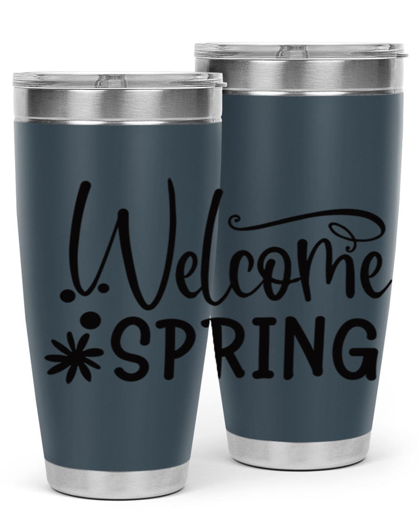 Welcome spring 12#- spring- Tumbler