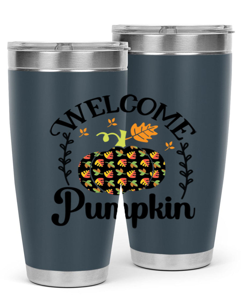 Welcomepumpkin 640#- fall- Tumbler