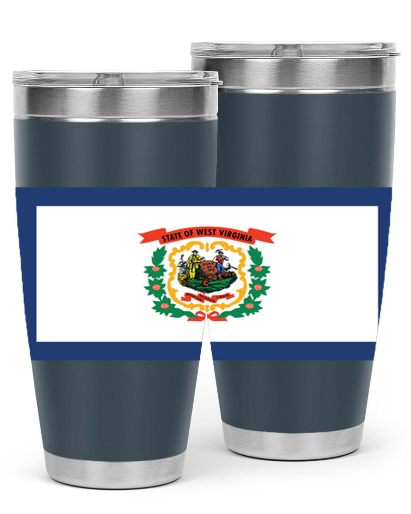 West Virginia 3#- stateflags- Tumbler