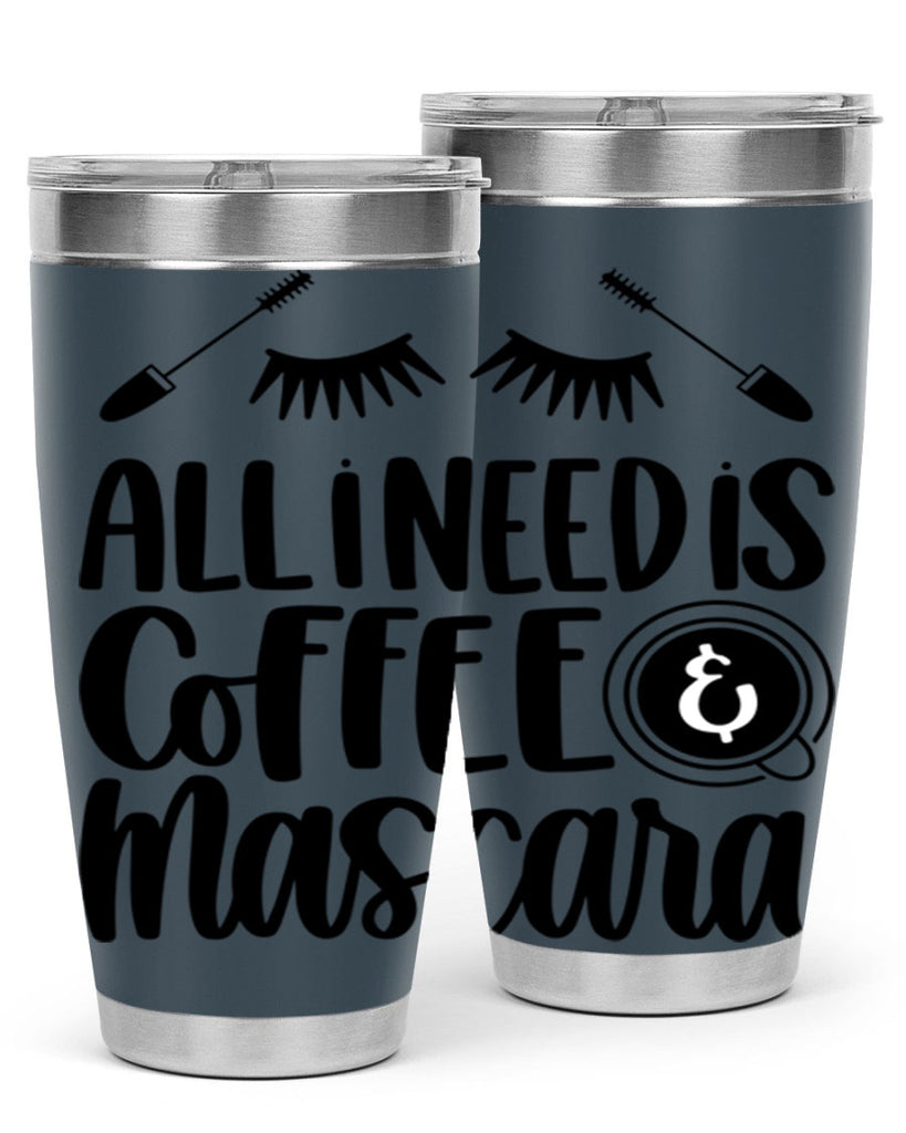 all i need is coffee mascara 189#- coffee- Tumbler